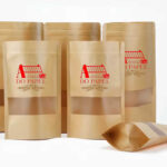 Sacos Kraft com Visor plástico